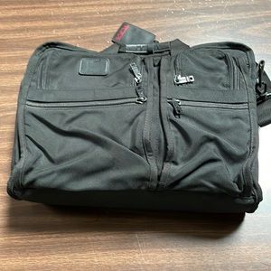 TUMI briefcase computer case black ballistic nylon EUC laptop bag